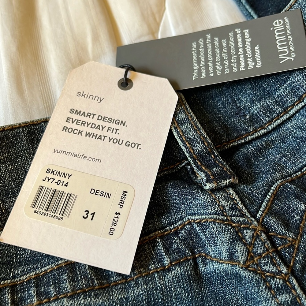 Yummie by Heather Thomson jeans. NWT!
